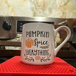 Charming Pumpkin Spice Mug - White